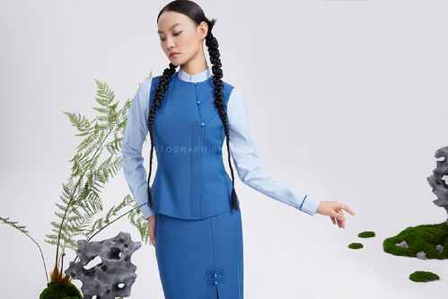 服装摄影 迅纺 服装画册中式场景拍摄